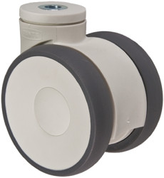 Koło samonastawne średnica kabla 100mm Pojedyncza śruba Tente 100kg wysokość całkowita 119mm