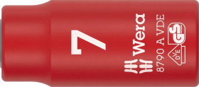 Klucz nasadowy 8790 A VDE Zyklop, izolowany, 1/4, 7 x 41 mm, WERA 05005934001