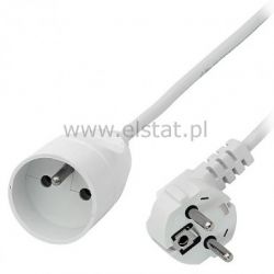 Przedłużacz 1WT-1GN + 0 1,5m biały ( 3x1mm2)