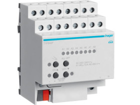 KNX system Sterownik fan-coil 2-krotny 10A TYF642F HAGER