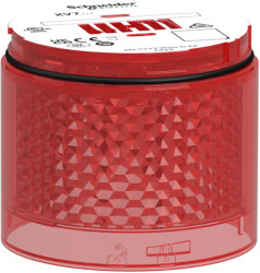 Permanent light element, red, 24 V AC/DC, IP66, XVB7C24