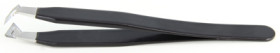 ESD tweezers, uninsulated, antimagnetic, epoxy coating, 115 mm, 15AGHM.SA.NE.0