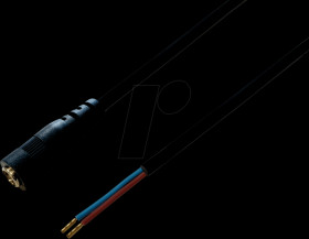 072060 DC cable, 2 x 0.50 mm², coupling 2.1 mm