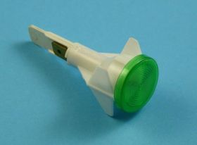 KONTR.NEONOWA AC 230V GREEN 56x18