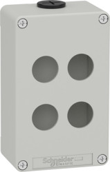 Enclosure, 80 x 130 x 51.5 mm, gray, for M20 cable entry, XAPD2204