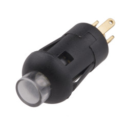 Przycisk miniaturowy Chwilowy SPST średnica wycięcia 8mm, montaż PCB RS PRO