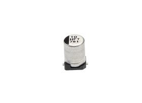 Aluminiowy kondensator elektrolityczny 10μF 50V dc SMD Panasonic roztaw: 1mm 4 (Dia.) x 5.8mm