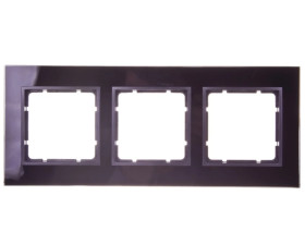 Berker B.7 Ramka antracyt 3-krot. Szklana 10136616