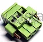 Listwa montaż. prosta 3-zacisk. żeńska r = 5