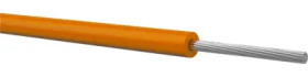 PVC-switching strand, LiYv, 0.5 mm², 16 x 0.2 mm, orange, outer Ø 1.8 mm, 060105046