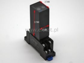 Elektroniczny przekażnik czasowy z LED; 230V AC