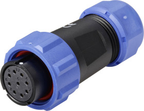 Złącze IP68 seria SP21 Weipu SP2110 / S 9 II, 1 szt.
