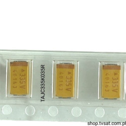 TAJC335K035R Tantalum3.3uF 35V 10% SMD-C AVX