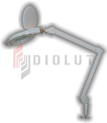 Lampa warsztatowa LED z lupą(127mm) 8060-U 5D 8W