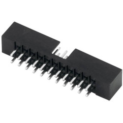 TruComponents 191677 Pin strip Pitch:2mm,pins: 16 2 Rows