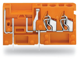 Złącze PCB 1 -pinowe raster 5.08mm Przewlekany Męski WAGO