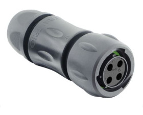 Złącze wielostykowe przemysłowe 4-pinowe Montaż na kablu Wtyczka Souriau Sunbank by Eaton