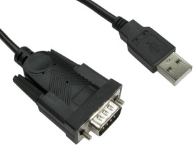 Adapter złącze A USB A złącze B D-sub, 9-pinowe rodzaj A Męskie rodzaj B Męskie RS PRO