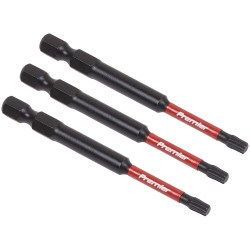 Sealey AK8267 TRX-Star* T20 Impact Power Tool Bits 75mm - 3pc