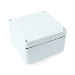 Obudowa plastikowa Kradex ZP105.105.60SJ TM ABS z uszczelką zalewaną i tulejkami 105x105x60mm jasna