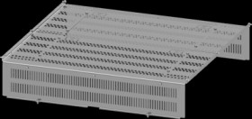 Subdivision, sheet steel, (W x H x D) 800 x 225 x 800 mm, 8PQ3000-3BA35