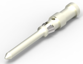 Pin contact, 2.5 mm², AWG 14, crimp connection, silver-plated, T2020001025-000