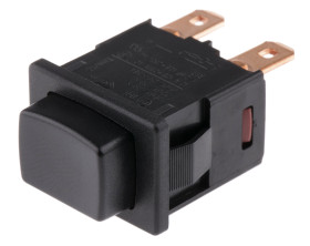 Nasadka przełącznika Zatrzaskowy SPST, montaż panelowy Marquardt