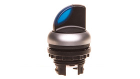 Napęd Przełącznika 2 Położeniowy Niebieski Z Podświetleniem Z Samopowrotem...