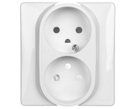 CELIANE Plakietka 2x biały 068647