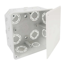 Puszka z wieczkiem jasno szara KO 100_KA