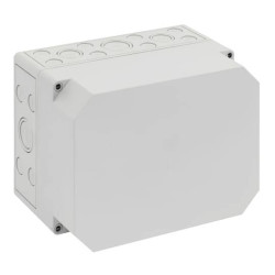 Striebel & John MB75C4CG Skrzynka zaciskowa 165 x 180 x 165 tworzywo sztuczne biały 1 szt.