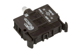 Oprawka z LED czerwona 230V AC M22-LEDC230-R 216567