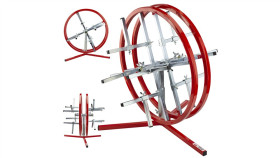 Rozwijak Podwójny Pionowy Do Kabli I Przewodów Fi:55Cm