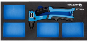 Zestaw nitownica z miejscem na nity, wkład EVA HT7G142