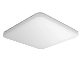 Plafoniera LED cz. ruchu i zmierzchu RS PRO R30 Q plus SC HF Bluetooth 23,9W 2813lm 3000K IP40 IK07 230V biała kwadrat 067786