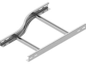 Redukcja drabinki RDLC600/500H50 N lewa grubość blachy 2,0mm 458160 BAKS