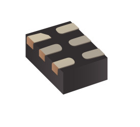 Dioda TVS jednokierunkowa Montaż powierzchniowy DFN 4.5V 3.3V CDDFN6-3312P