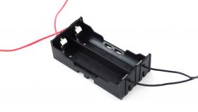 Koszyk na dwa ogniwa 18650 (styk z blaszek, dwa obwody)