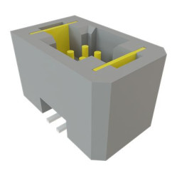 Wtyk PCB 4-pinowe raster: 1.27mm 2-rzędowe Samtec Montaż powierzchniowy