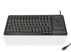 Klawiatura kulkowa przewodowa, kolor: Czarny, USB, QWERTY (francuski), Ceratech