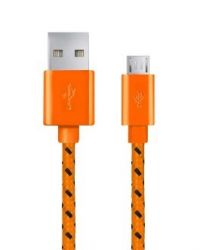 KABEL USB MICRO 1M POMARANCZ ESPERANZA