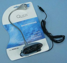 MIKROFON Z PODSTAWKĄ QUER M1