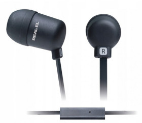 SLUCHAWKI DOUSZNE REAL-EL Z-1600-BK