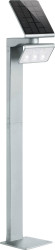 Solarna lampa stojąca XSolar GL-S Steinel 671211, 6x1.2 W, brak, 150 lm, 3000 K, IP44, srebrny Steinel 671211, 6x1.2 W,