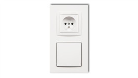 Deco Gniazdo Ssące Odkurzacza Centralnego Z Gniazdem Pojedynczym Z...