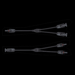 Rozdzielacz 2xMC4. Typ Y. do paneli fotowoltaicznych OR-PV-13606