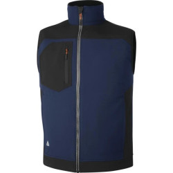 KAMIZELKA SOFTSHELL Z POLIESTRU I ELASTANU, 3 WARSTWY LAMINOWANE