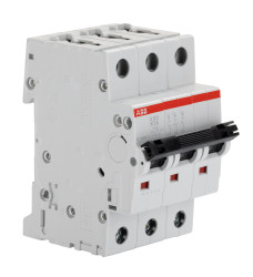 Wyłącznik nadprądowy MCB, Typ C, 4-biegunowy, 32A, 400 V, 415 V, na szynę DIN, ABB S804C-C32A, S800C