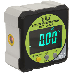 Sealey AK9991 Inclinometer Digital with Laser