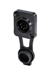 Rean AV RRX5M-Z-001-1 Złącze męskie XLR złącze męskie do wbudowania Ilość styków: 5 1 szt.